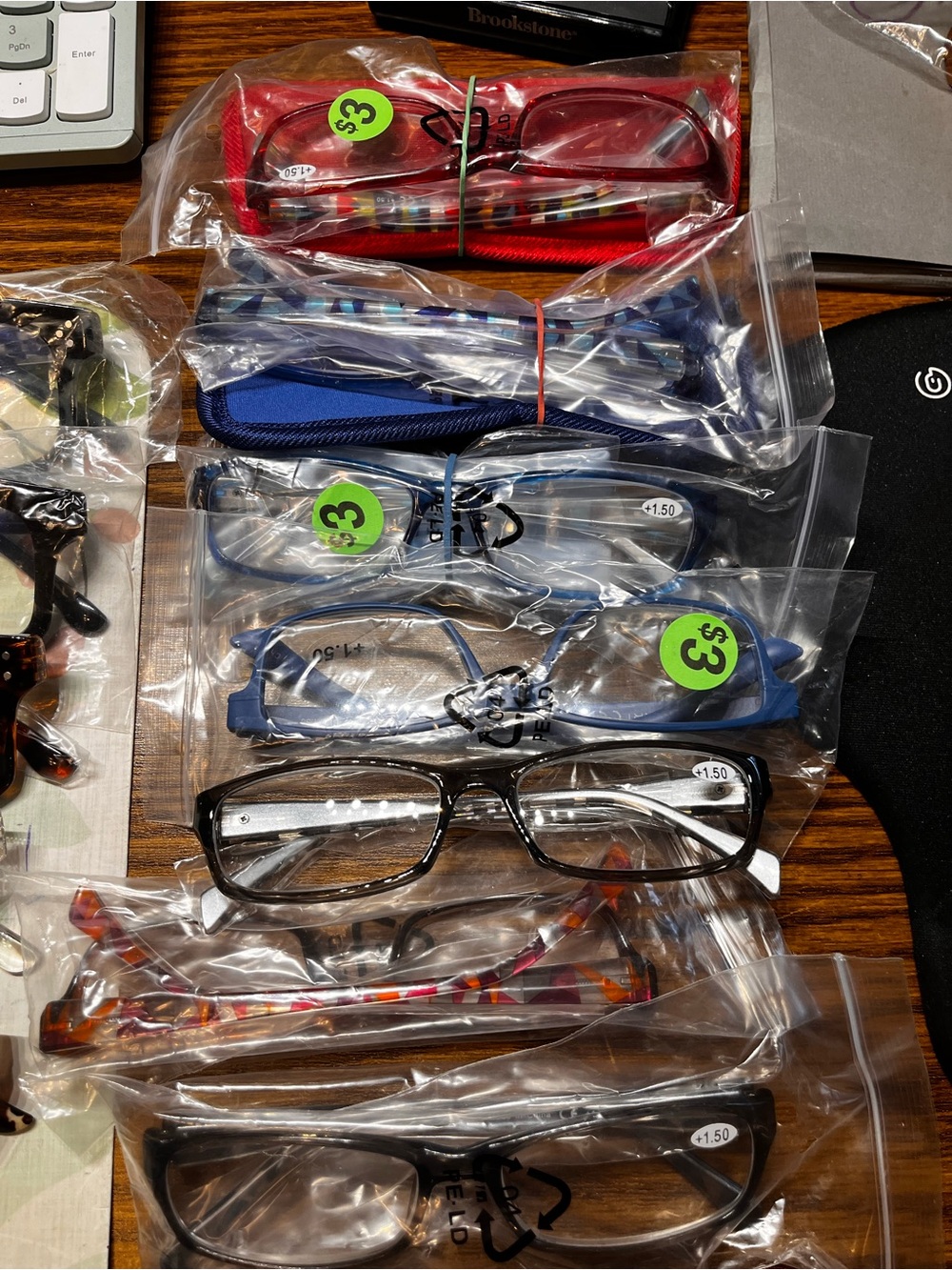 Reading Glasses - Blue and Black Options